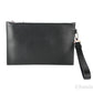 Versace Small Leather Embroidered Heart Patch Clutch