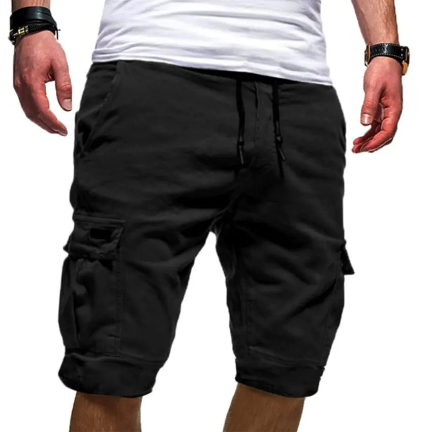 Men's Casual Cargo Shorts for Summer Workouts