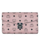 MCM Medium Soft Leather Clutch Crossbody Bag