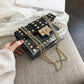 Betty Shoulder Bag -Clear/Black